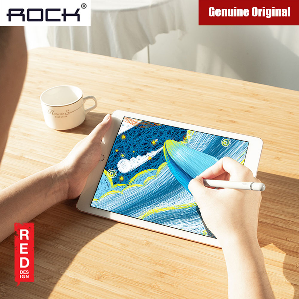 Picture of Apple iPad 2 | Rock Active Capacitive Pen Sensitive and Precise Stylus for iPad, iPhone Samsung Android and Most Touchscreens (White)