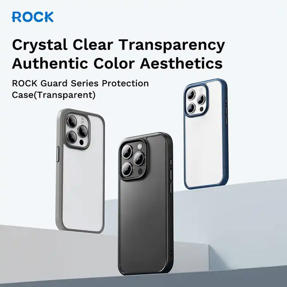 Picture of Apple iPhone 15 Plus 6.7 Case | Rock Guard Ultra Thin Light Weight Drop Protection Case for iPhone 15 Plus 6.7 (White)