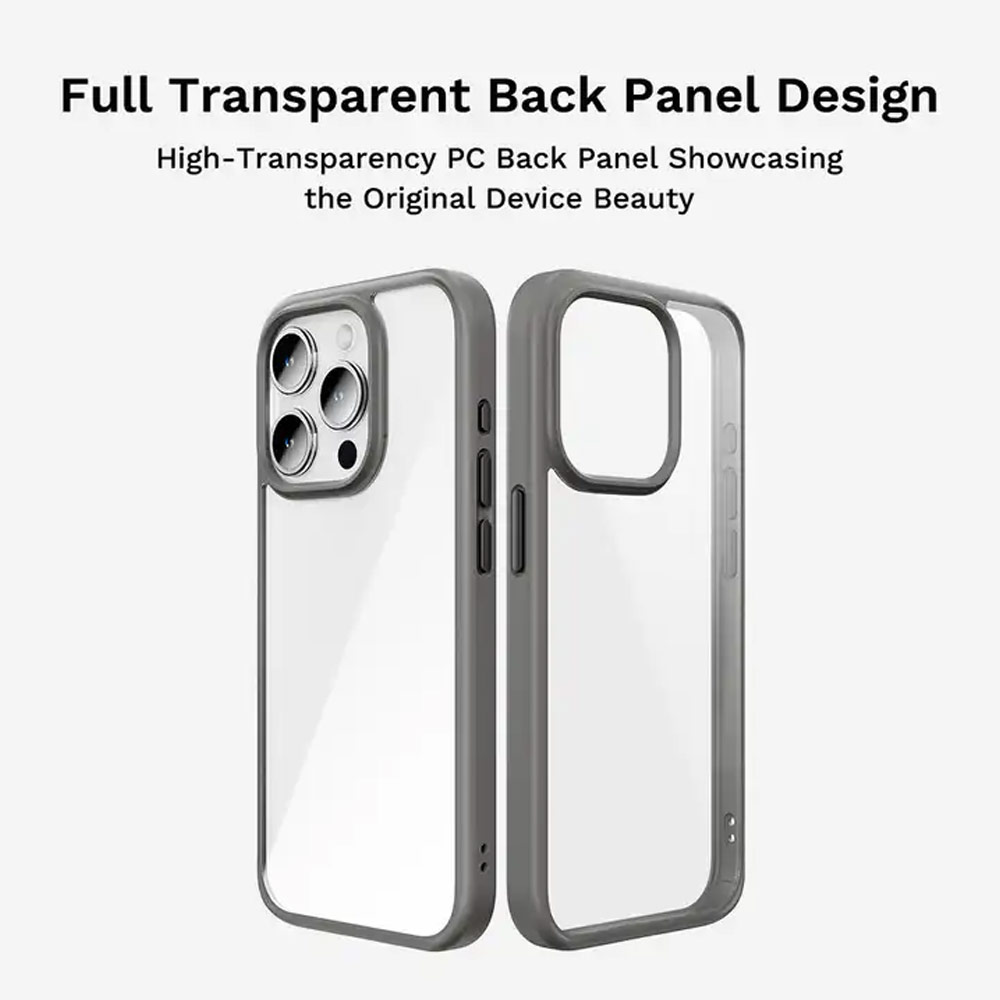 Picture of Apple iPhone 15 Plus 6.7 Case | Rock Guard Ultra Thin Light Weight Drop Protection Case for iPhone 15 Plus 6.7 (White)