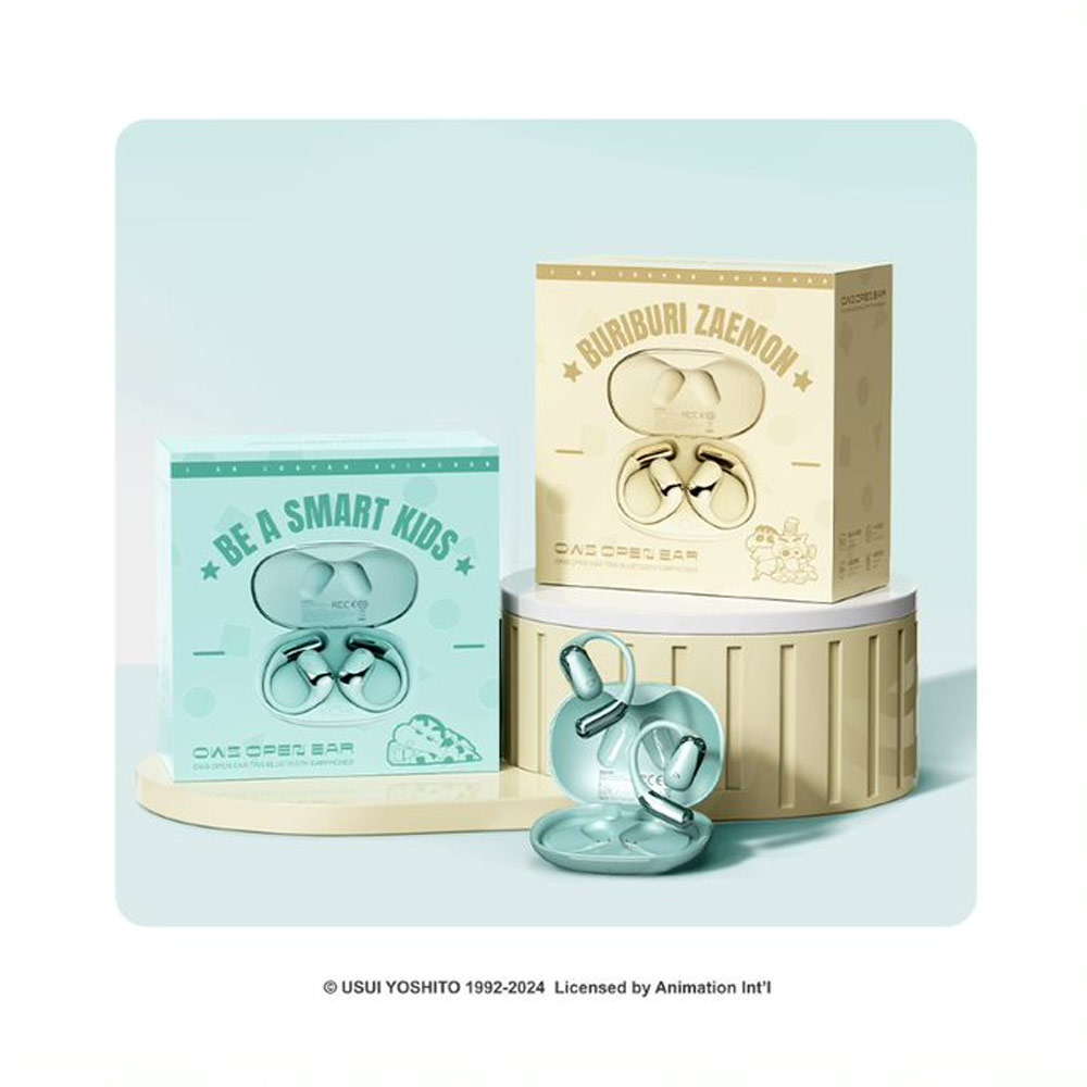 Picture of Rock X911 OWS Bluetooth Earphones Open Ear Comfort Hook Design Earphone Music Call Noise Cancellation (Gold Shin Chan)