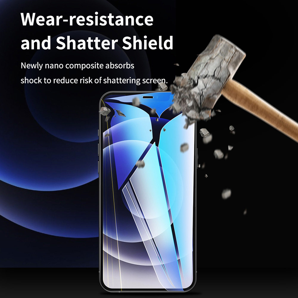 Picture of Samsung Galaxy Z Fold 3 Screen Protector | Rock Space Custom Made Crack Proof Explosion Proof Flexible TPU Soft Screen Protector for Samsung Galaxy Z Fold 3 (Privacy Anti View Anti Peep Matte)