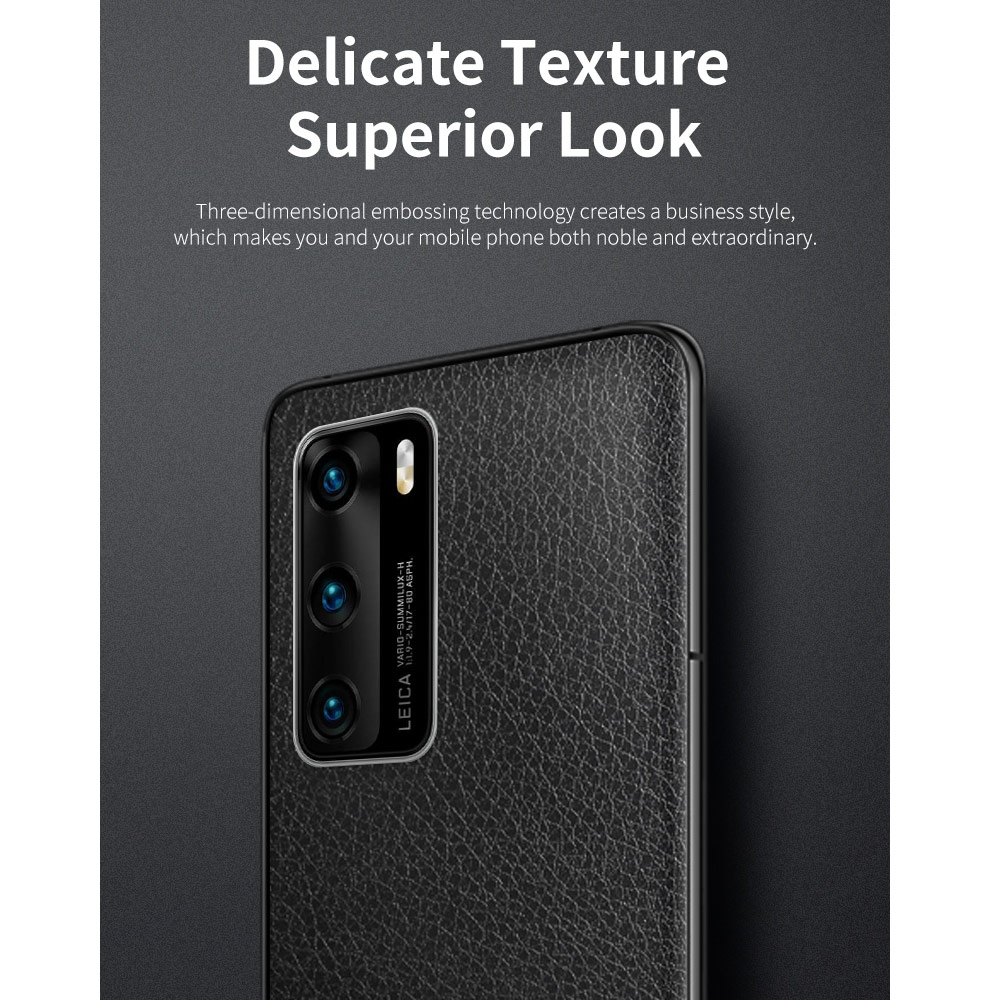 Picture of Apple iPhone 11 6.1  | Rock Space Custom Made for All Phone Model Leather Like Series Back Film Protector Sticker for Any Phone Model (Black)