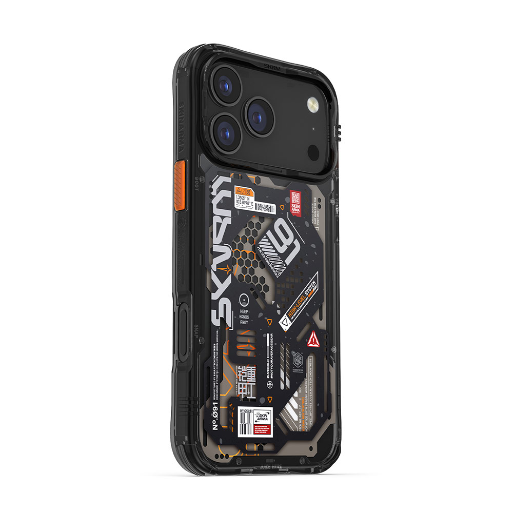 Picture of Apple iPhone 17 Pro 6.3 Case | Skinarma Spectra Magcharge Drop Protection Case for iPhone 17 Pro 6.3 (Black)