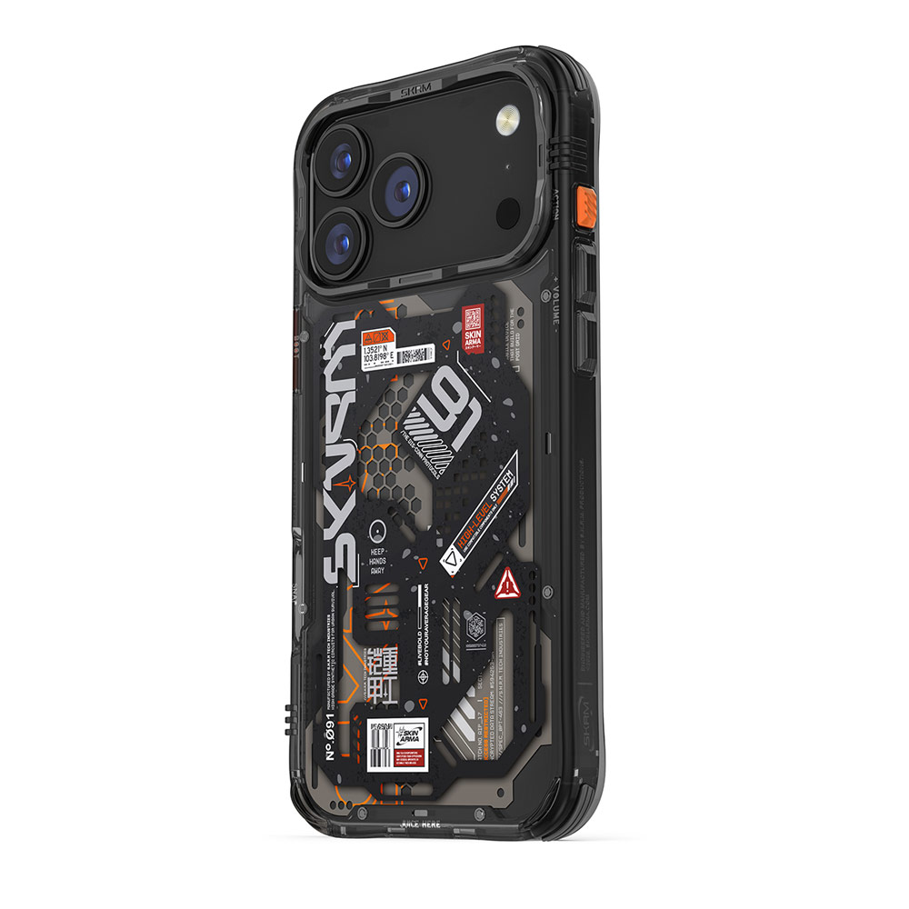 Picture of Apple iPhone 17 Pro 6.3 Case | Skinarma Spectra Magcharge Drop Protection Case for iPhone 17 Pro 6.3 (Black)