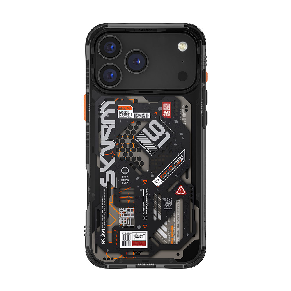 Picture of Apple iPhone 17 Pro 6.3 Case | Skinarma Spectra Magcharge Drop Protection Case for iPhone 17 Pro 6.3 (Black)