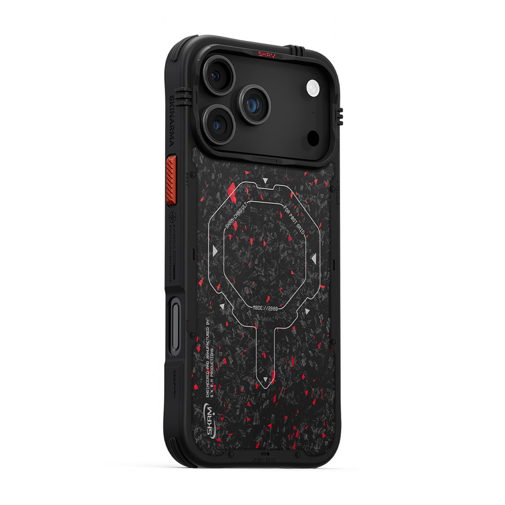 Picture of Apple iPhone 17 Pro 6.3 Case | Skinarma Vector Magcharge Ultra Drop Protection Case for iPhone 17 Pro 6.3 (Black)
