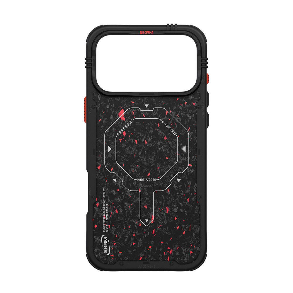 Picture of Apple iPhone 17 Pro 6.3 Case | Skinarma Vector Magcharge Ultra Drop Protection Case for iPhone 17 Pro 6.3 (Black)