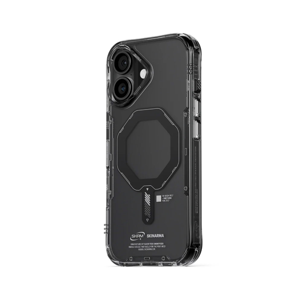 Picture of Apple iPhone 17 6.3 Case | Skinarma Saido Magcharge Drop Protection Case for iPhone 17 6.3 (Black)