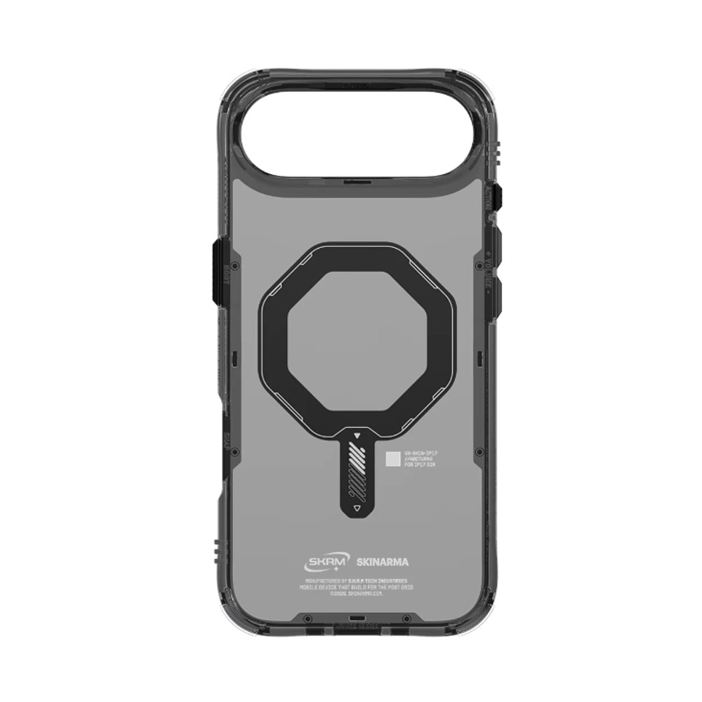 Picture of Apple iPhone Air 6.5 Case | Skinarma Saido Magcharge Drop Protection Case for iPhone Air 6.5 (Black)