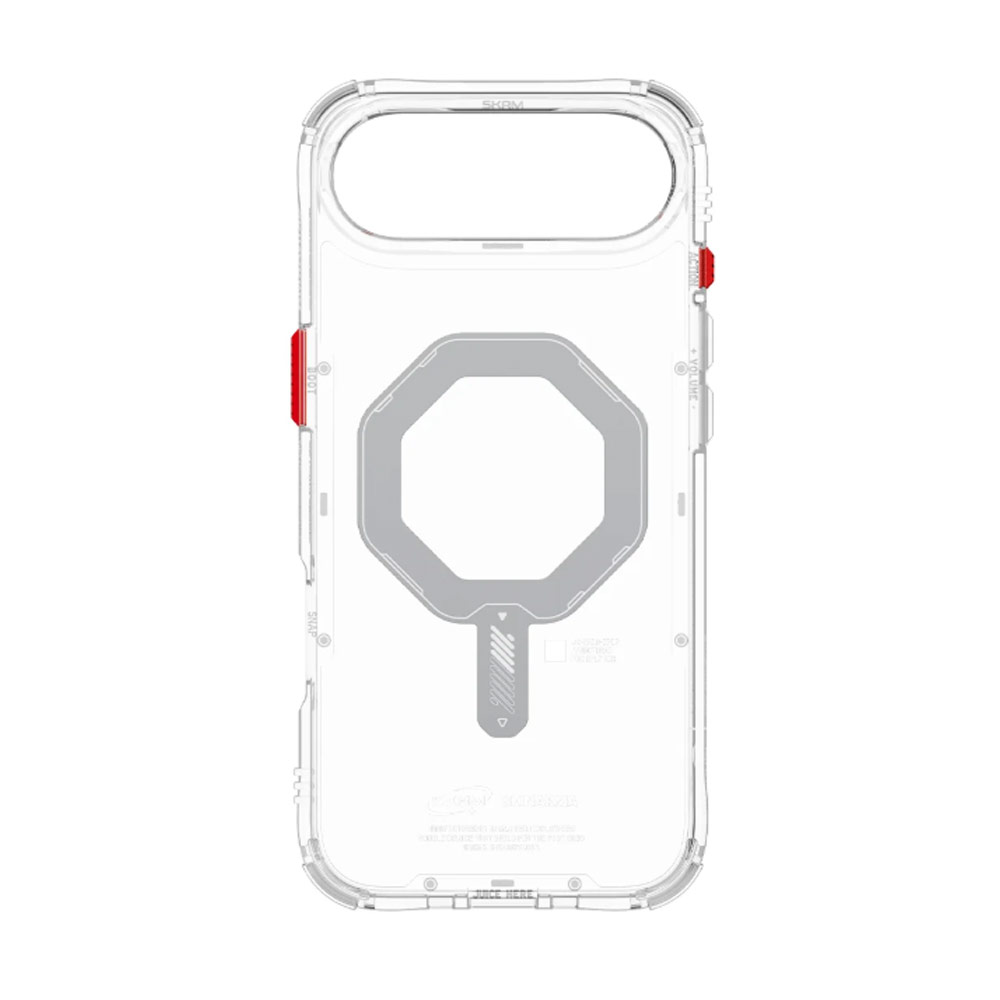 Picture of Apple iPhone Air 6.5 Case | Skinarma Saido Magcharge Drop Protection Case for iPhone Air 6.5 (Clear)