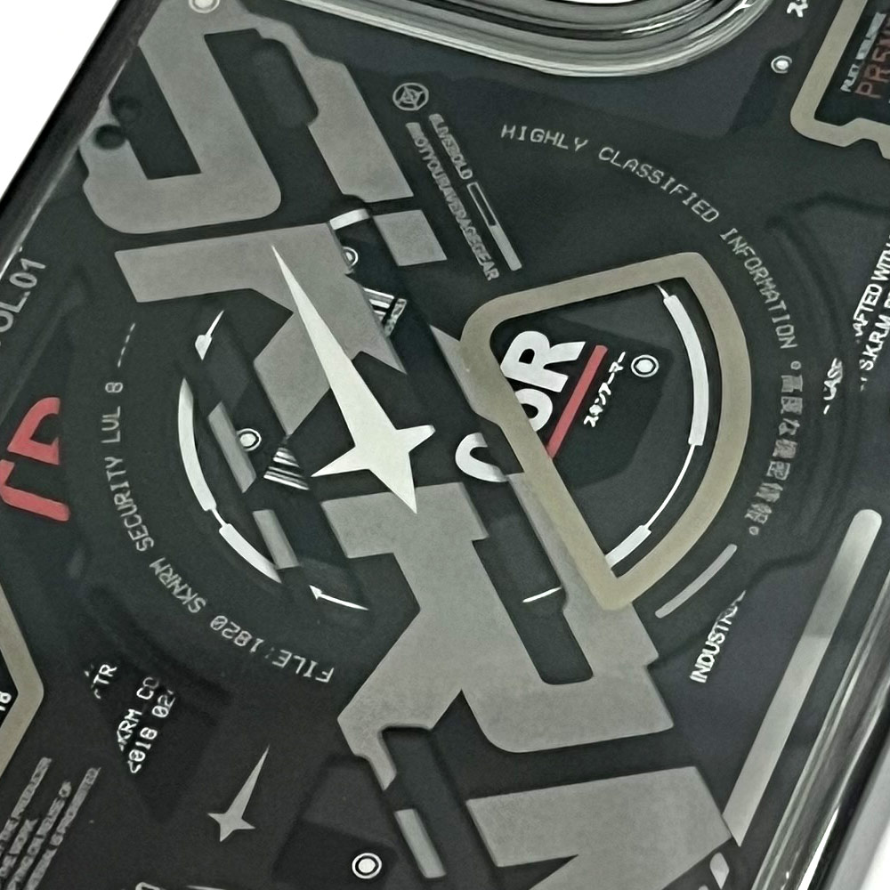 Picture of Apple iPhone 16 Pro 6.3 Case | Skinarma Ekho  Magnetic Charge Drop Protection Case for iPhone 16 Pro 6.3 (Black)