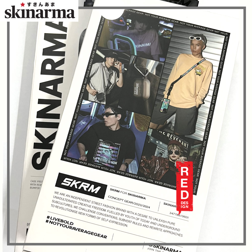 Picture of Apple iPhone 15 Pro Max 6.7 Case | Skinarma Magnetic Charge Kickstand Grip Stand Drop Protection Case for iPhone 15 Pro Max 6.7 (Kira Kobai Hologram)