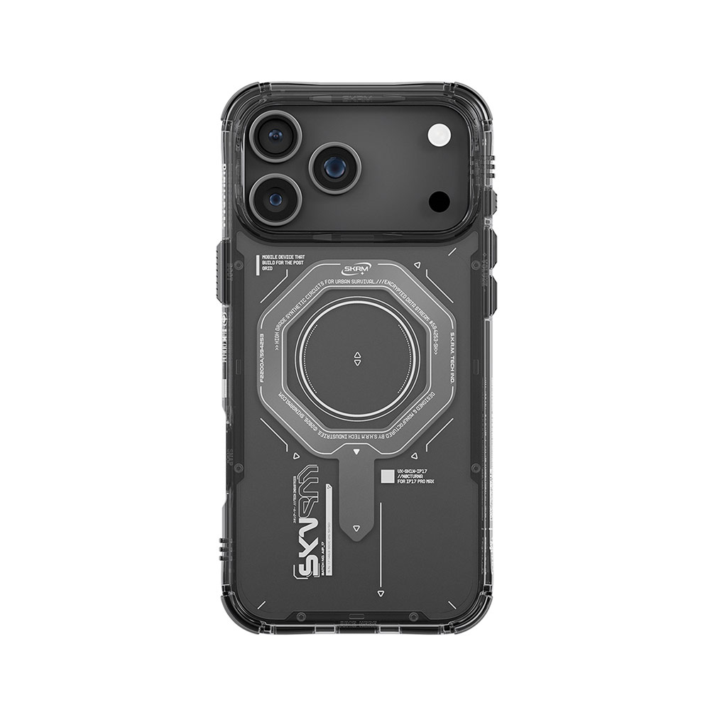 Picture of Apple iPhone 17 Pro Max 6.9 Case | Skinarma Magma Magcharge Drop Protection Case for iPhone 17 Pro Max 6.9 (Graphite)