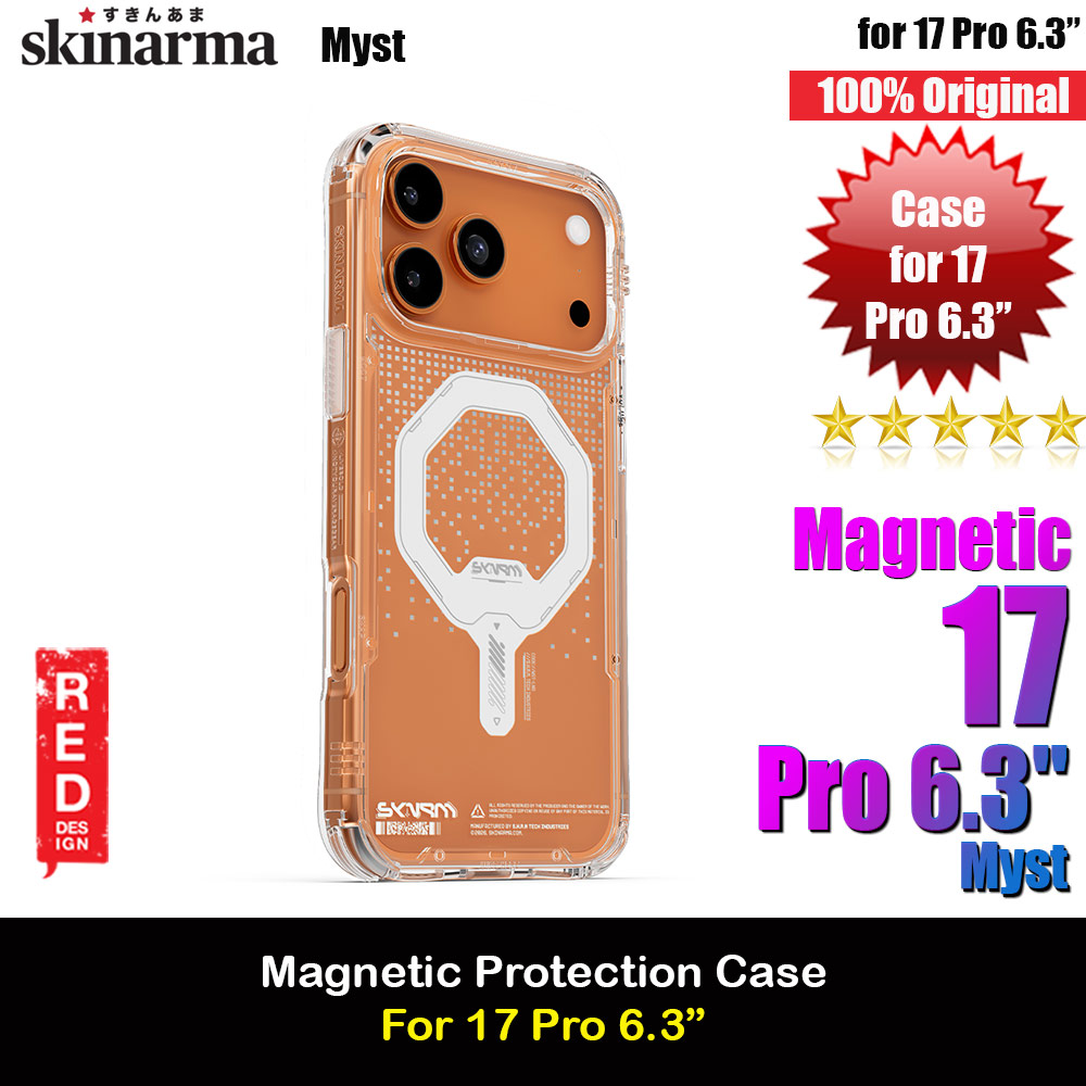 Picture of Skinarma Myst Magcharge Drop Protection Case for iPhone 17 Pro 6.3 (Lumen) Apple iPhone 17 Pro 6.3- Apple iPhone 17 Pro 6.3 Cases, Apple iPhone 17 Pro 6.3 Covers, iPad Cases and a wide selection of Apple iPhone 17 Pro 6.3 Accessories in Malaysia, Sabah, Sarawak and Singapore 