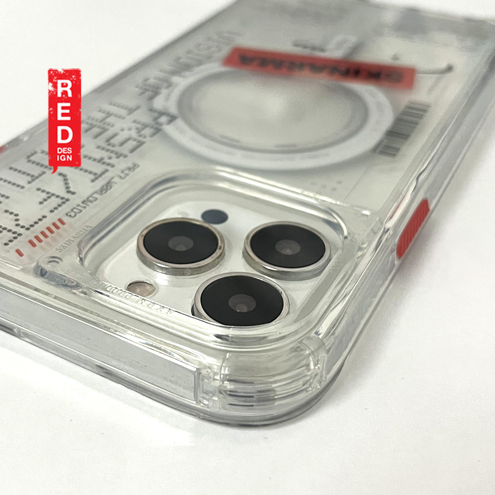 Picture of Apple iPhone 15 Pro Max 6.7 Case | Skinarma Orion Magsafe Compatible Drop Protection Case for iPhone 15 Pro Max 6.7 (Clear)