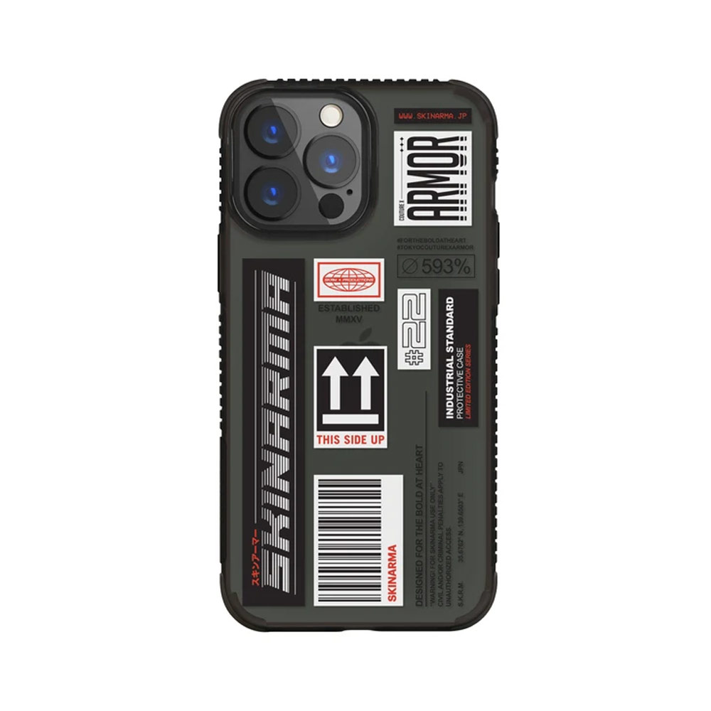 Picture of Apple iPhone 13 Pro 6.1 Case | Skinarma TAITO Series Drop Protection Case for Apple iPhone 13 Pro 6.1 (Smoke)