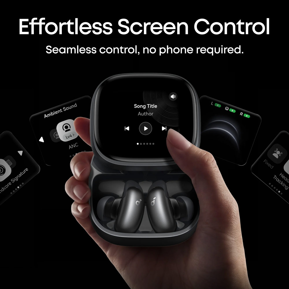 Picture of Soundcore by Anker Liberty 5 Pro Max ANC Wireless Earbuds Guinness World Records Clearest Clear Calls Adaptive Noise Cancelling LDAC Hi-Res Audio TWS Earbuds (Champagne Gold)