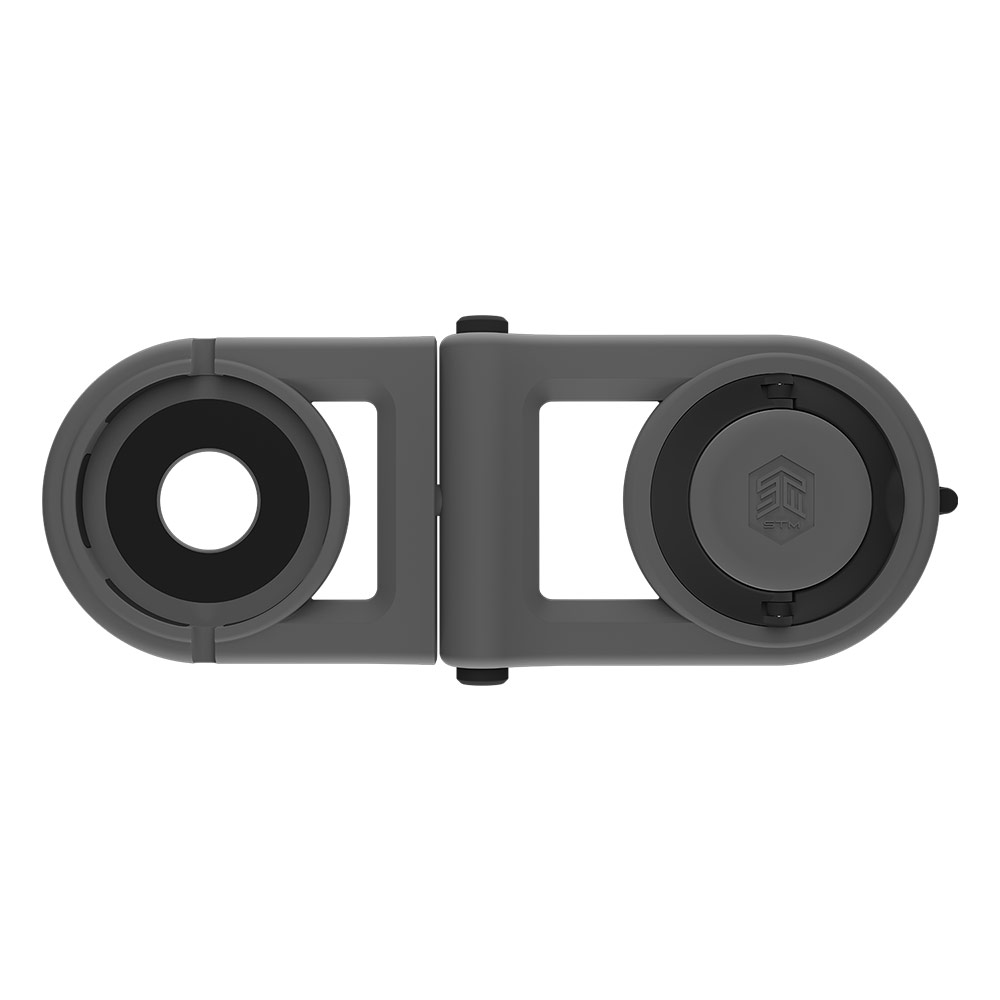 Picture of STM MagArm iPhone Mount with MagSafe Compatibility Laptop Extender Magnetic Phone Bracket Attachable to Macbook Notebook Asus Lenovo HP Monitor for iPhone 13 14 15 Pro Max Series