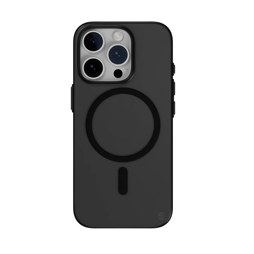 Picture of Apple iPhone 16 Pro 6.3 Case | Switcheasy 0.35mm Ultra Slim Thin Msafe Magnetic Compatible Case for iPhone 16 Pro 6.1 (Ash)