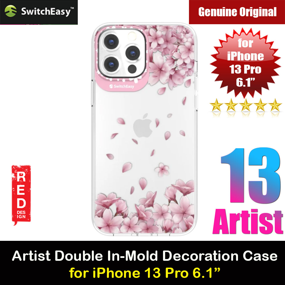 Picture of Switcheasy Artist Double In Mold Decoration Case for Apple iPhone 13 Pro 6.1 (Sakura) Apple iPhone 13 Pro 6.1- Apple iPhone 13 Pro 6.1 Cases, Apple iPhone 13 Pro 6.1 Covers, iPad Cases and a wide selection of Apple iPhone 13 Pro 6.1 Accessories in Malaysia, Sabah, Sarawak and Singapore 