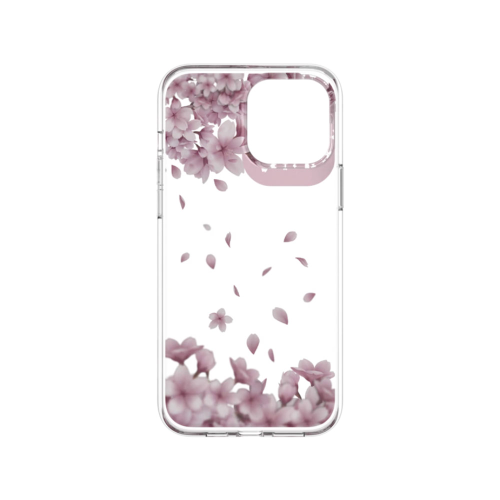 Picture of Apple iPhone 13 Pro 6.1 Case | Switcheasy Artist Double In Mold Decoration Case for Apple iPhone 13 Pro 6.1 (Sakura)