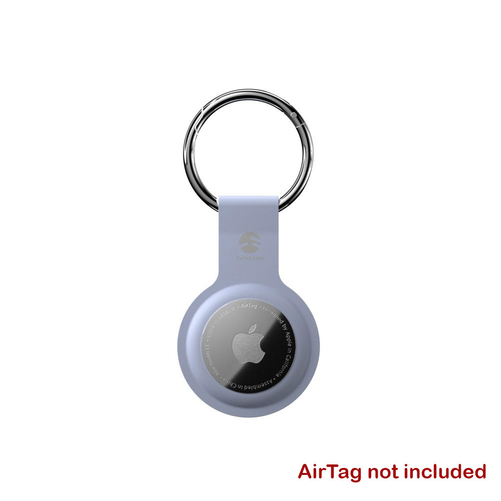 Picture of Apple Air Tag  | Switcheasy Skin Silicone Keyring for Apple AirTag (Lilac)