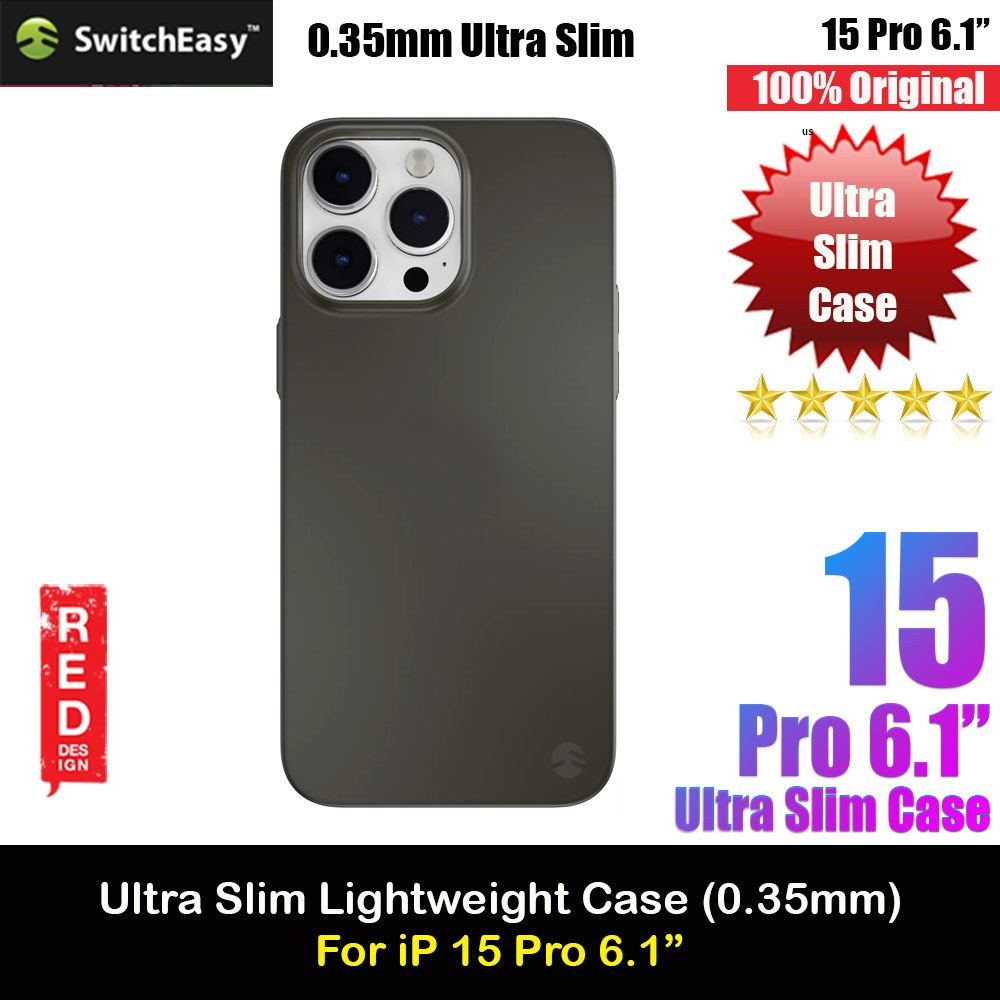 Picture of Switcheasy 0.35mm Ultra Slim Thin Case for  iPhone 15 Pro 6.1 (Black) Apple iPhone 15 Pro 6.1- Apple iPhone 15 Pro 6.1 Cases, Apple iPhone 15 Pro 6.1 Covers, iPad Cases and a wide selection of Apple iPhone 15 Pro 6.1 Accessories in Malaysia, Sabah, Sarawak and Singapore 