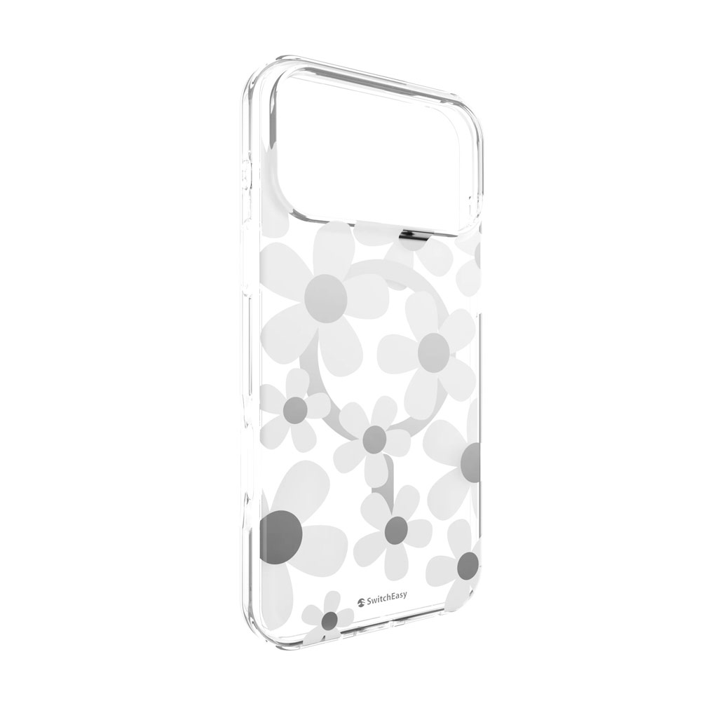 Picture of Apple iPhone 17 Pro 6.3 Case | Switcheasy FleurM M 3D Flower Fashionable Magsafe Compatible Case for iPhone 17 Pro 6.3 (White)