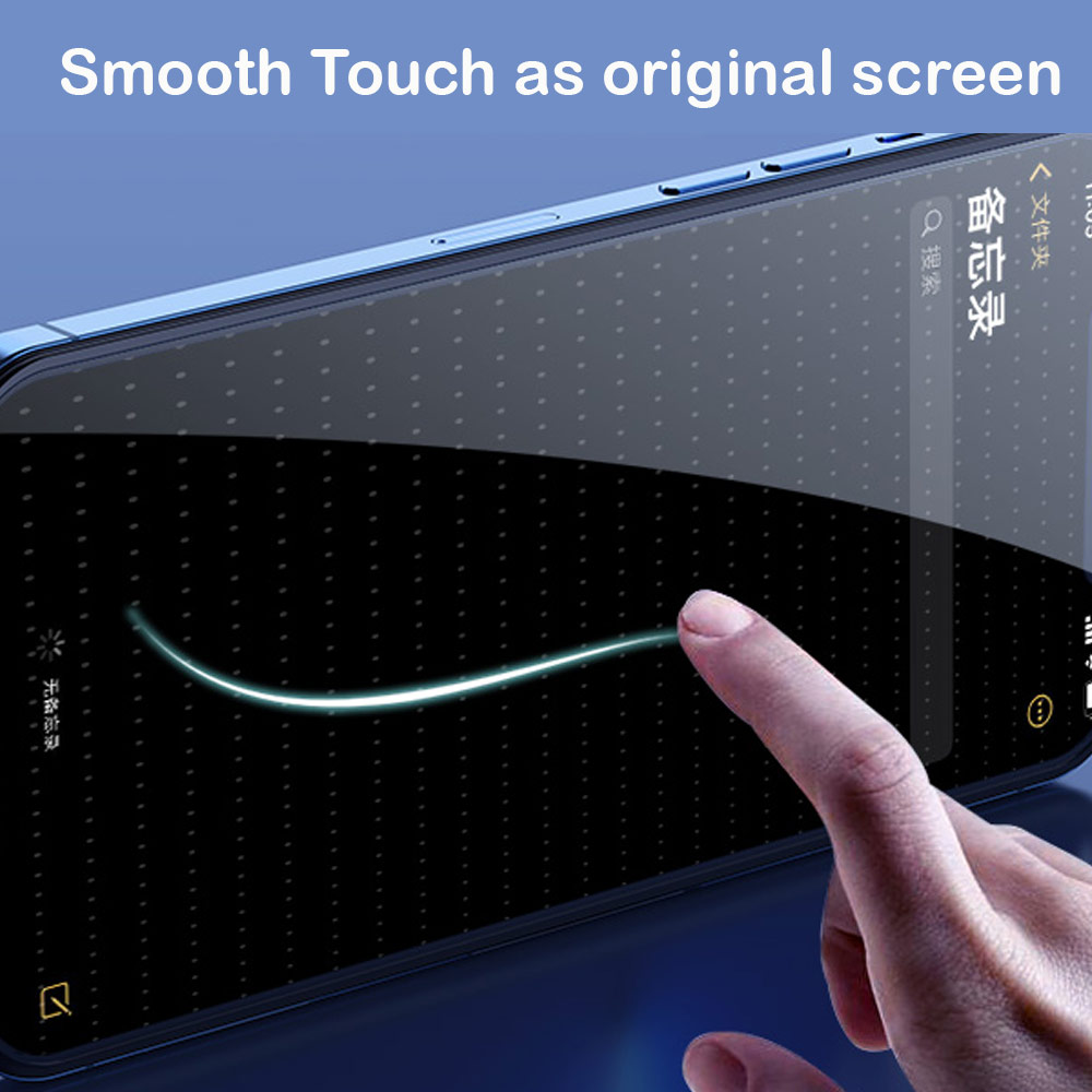 Picture of Apple iPhone 13 Pro Max 6.7  | Totu Full Coverage Tempered Glass with Easy Installation Tools with Dust Filter for iPhone 13 Pro Max 6.7 (Clear)