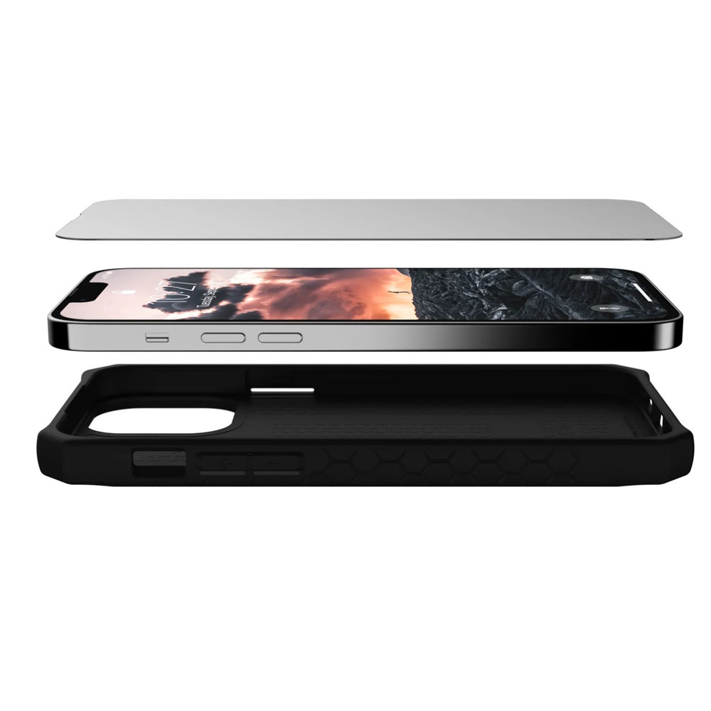 Picture of Apple iPhone 13 Pro Max 6.7  | UAG Glass Shield Plus Series Double Strengthened Tempered Glass for iPhone 13 Pro Max 6.7 (Clear)