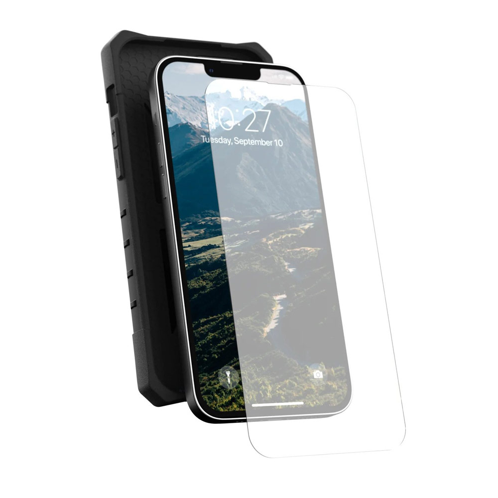 Picture of Apple iPhone 13 6.1  | UAG Glass Shield Series Tempered Glass for iPhone 13 iPhone 13 Pro 6.1 (Clear)