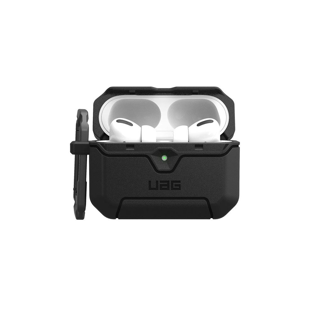 Picture of Apple Airpods Pro 3 Case | UAG Scout Rugged Case with Carabiner for Apple Airpods Pro 3 (Black)