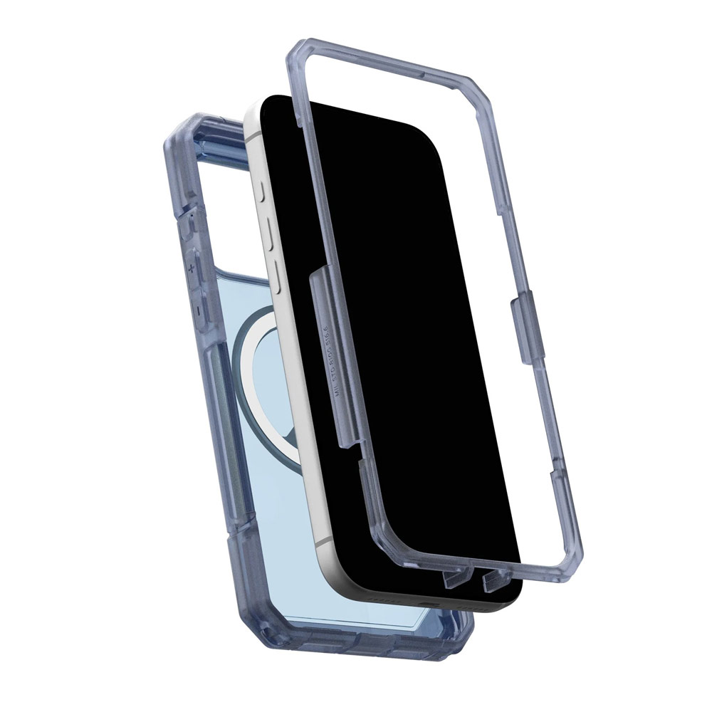 Picture of Apple iPhone 17 Pro Max 6.9 Case | UAG Trooper Magsafe Drop Proof Shock Absorbing Drop Protection Case for iPhone 17 Pro Max 6.9 (Cloud Blue)