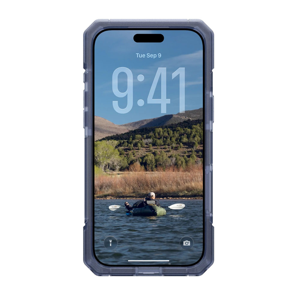 Picture of Apple iPhone 17 Pro Max 6.9 Case | UAG Trooper Magsafe Drop Proof Shock Absorbing Drop Protection Case for iPhone 17 Pro Max 6.9 (Cloud Blue)