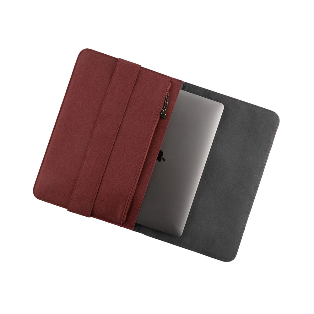 Picture of UAG [U] MOUVE Laptop Tablet Macbok Sleeve and Interior zipper pocket for pens small accessories for Laptop Macbook Tablet up to 13 inches ( Aubergine)