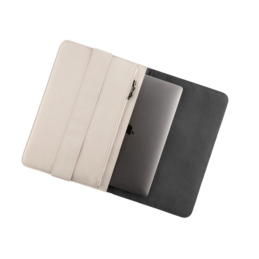 Picture of UAG [U] MOUVE Laptop Tablet Macbok Sleeve and Interior zipper pocket for pens small accessories for Laptop Macbook Tablet up to 13 inches ( Marshmallow)