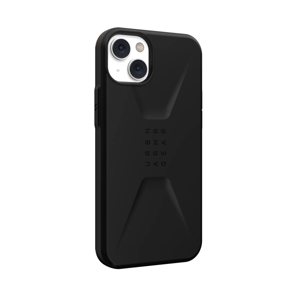 Picture of Apple iPhone 14 6.1 Case | UAG Civilian Drop Proof Protection Case for iPhone 14 6.1 (Black)