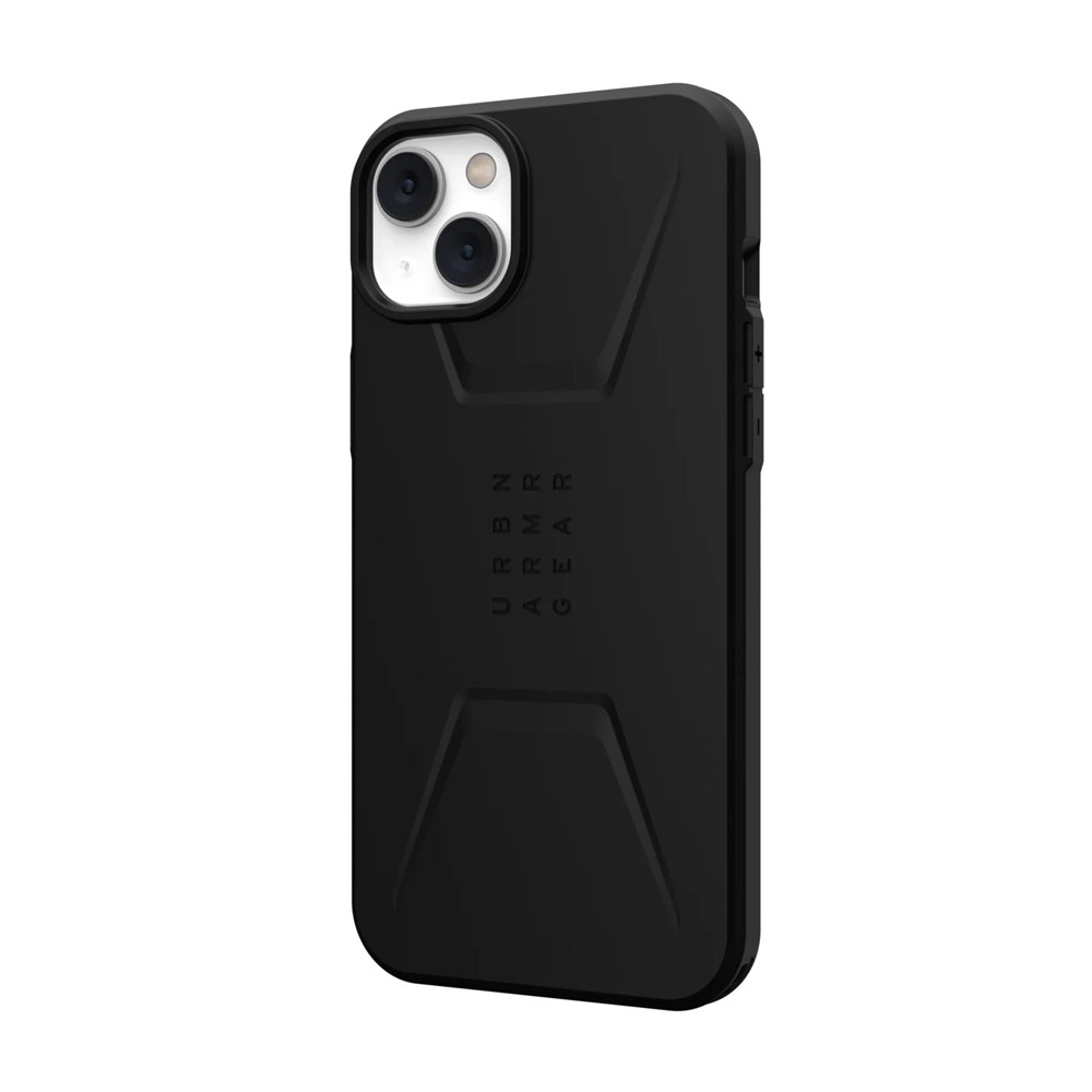 Picture of Apple iPhone 14 Plus 6.7 Case | UAG Civilian Drop Proof Protection Case with Magsafe Compatible for iPhone 14 Plus 6.7 (Black)