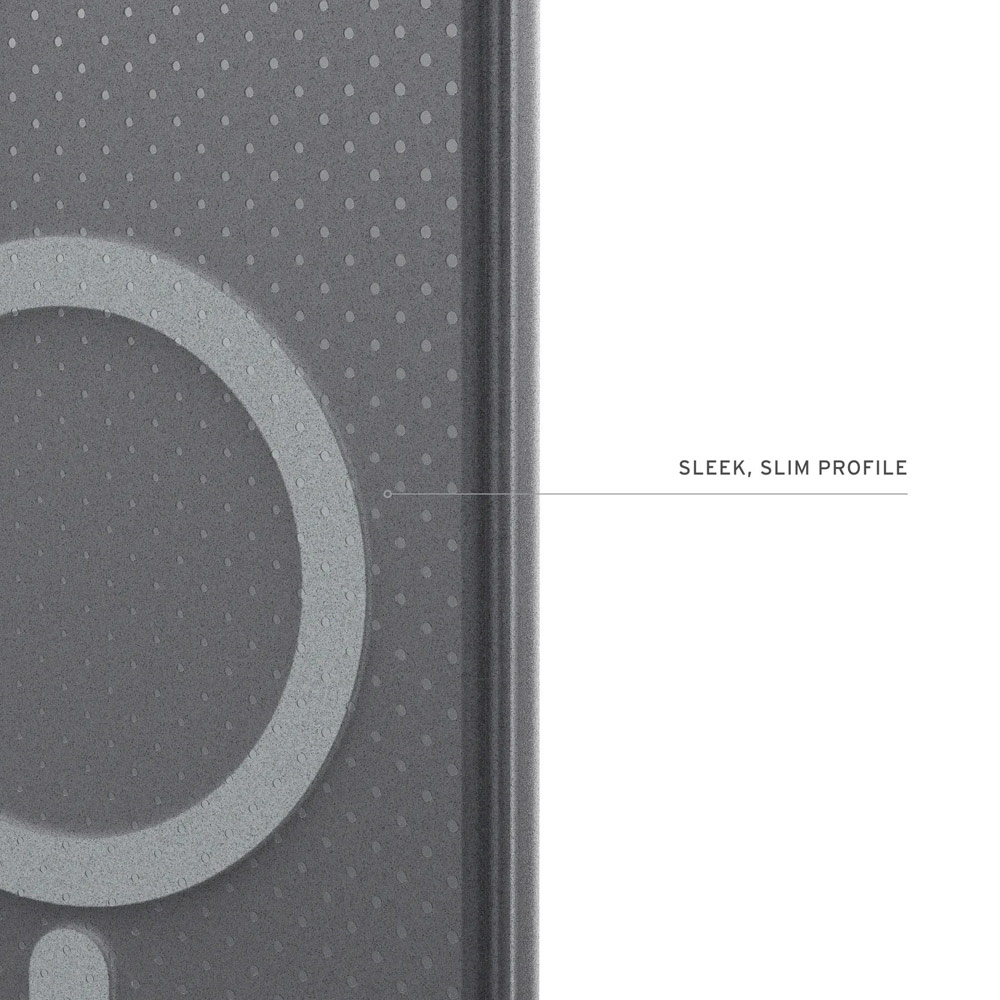 Picture of Samsung Galaxy S25 Edge Case | UAG Dot Series Lightweight PC and TPU Protection Magnetic Case for Galaxy S25 Edge (Ash)