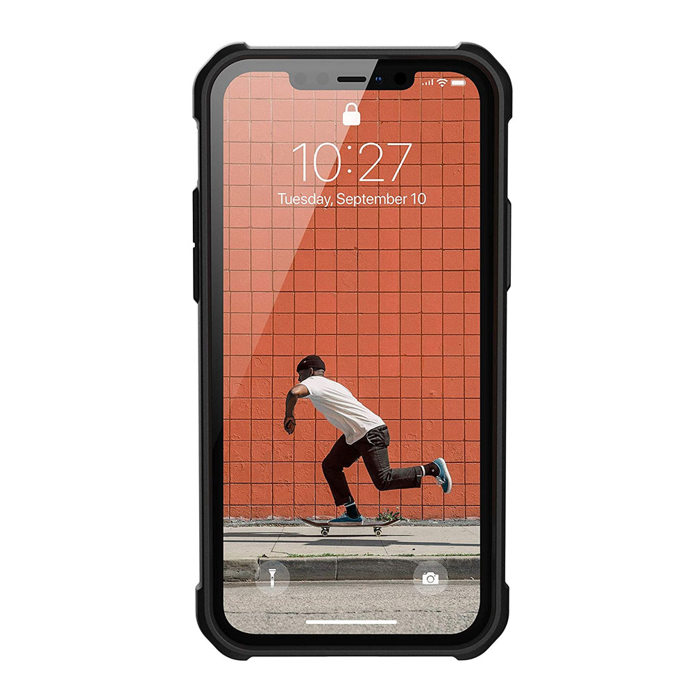 Picture of Apple iPhone 12 mini 5.4 | UAG Urban Armor Gear Metropolis LT Feather Light Heavy Duty Shockproof Slim Rugged Series for iPhone 12 Mini 5.4 (Leather Black)