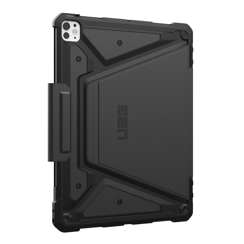 Picture of Apple iPad Pro 13 M4 2024 Case | UAG Metropolis SE Drop Protection Flip Stand Premium Case for iPad Pro 13 M4 2024 7th Gen (Black)