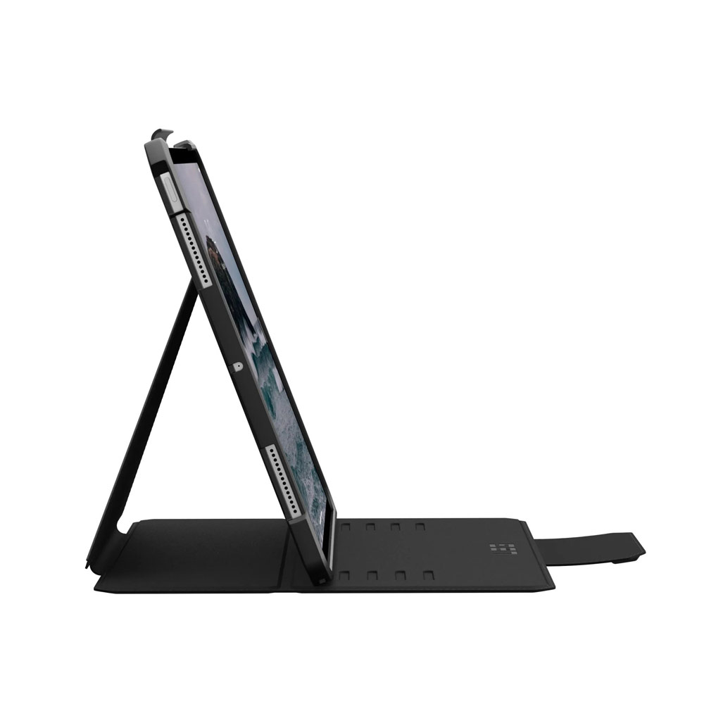 Picture of Apple iPad Pro 13 M4 2024 Case | UAG Metropolis SE Drop Protection Flip Stand Premium Case for iPad Pro 13 M4 2024 7th Gen (Black)