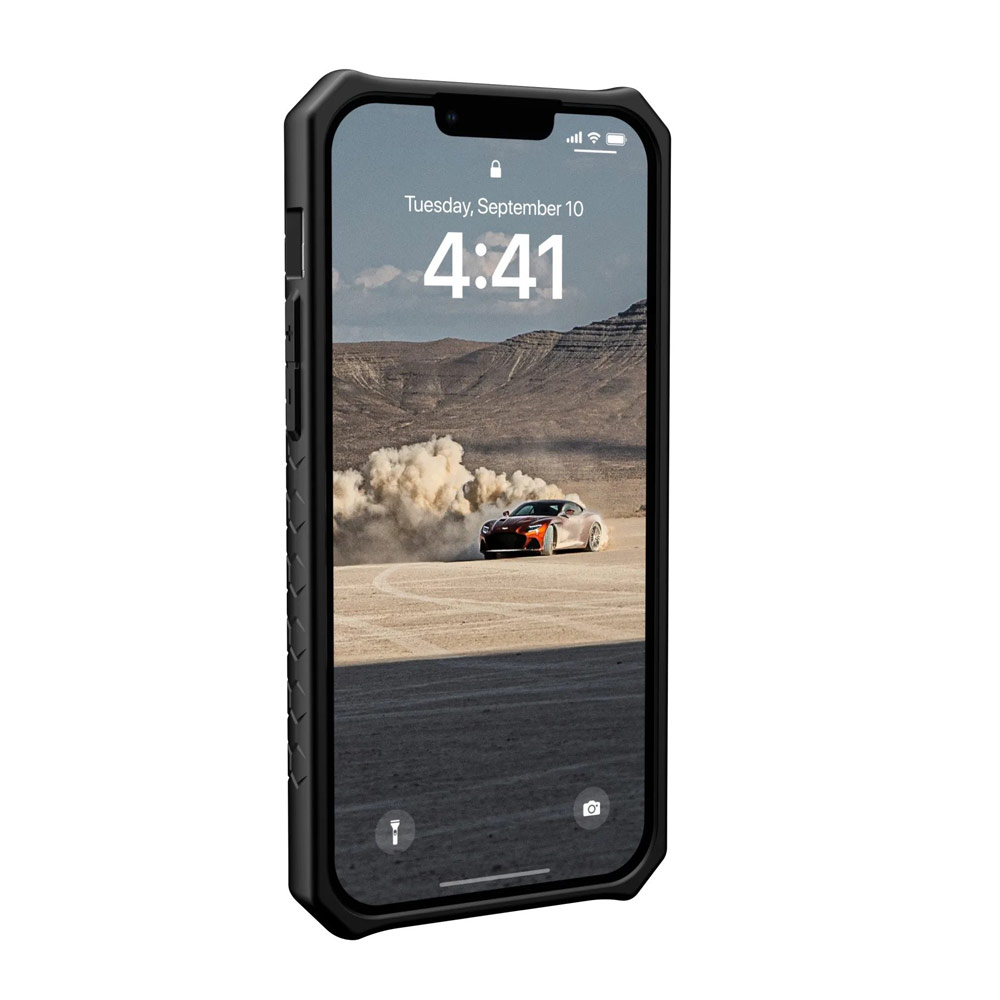 Picture of Apple iPhone 14 Plus 6.7 Case | UAG Monarch Drop Proof Protection Case for iPhone 14 Plus 6.7 (Kevlar Black)