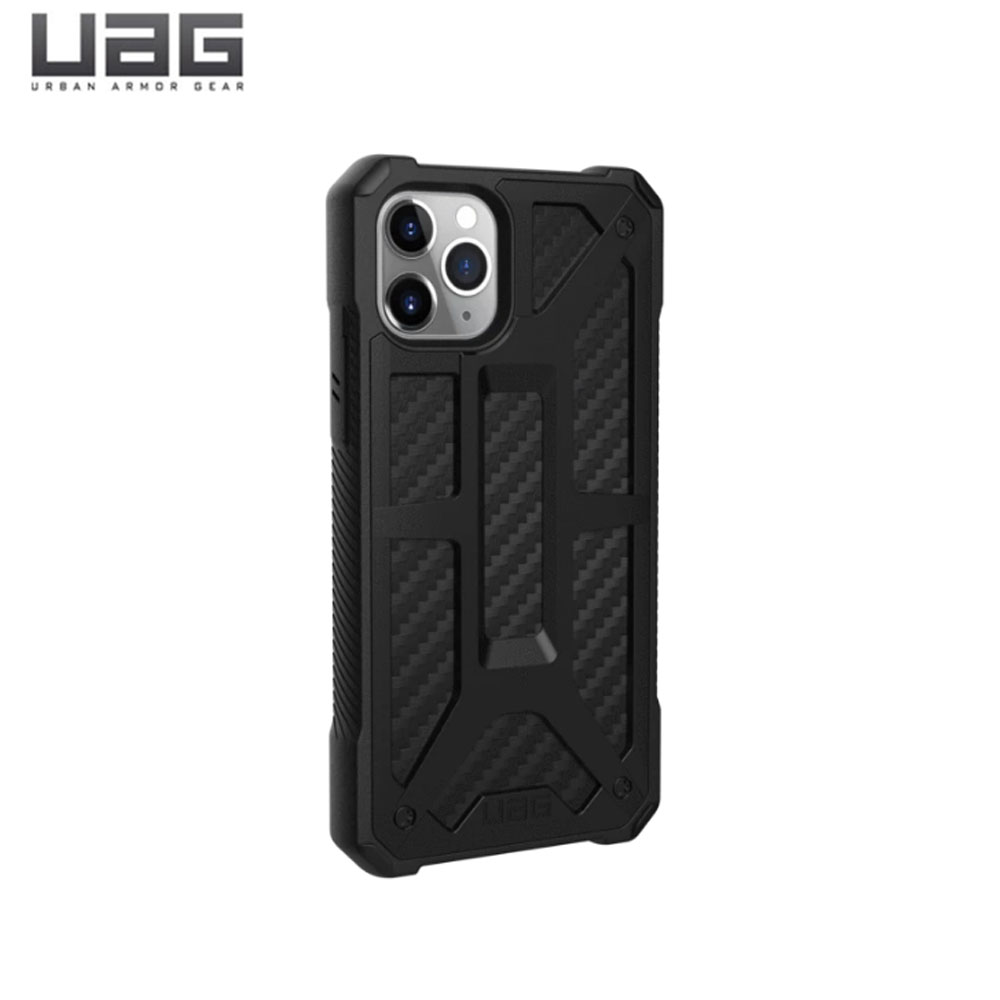 Picture of Apple iPhone 11 Pro 5.8 Case | UAG Monarch Series Drop Protection Case for Apple iPhone 11 Pro 5.8 (Carbon Fiber)