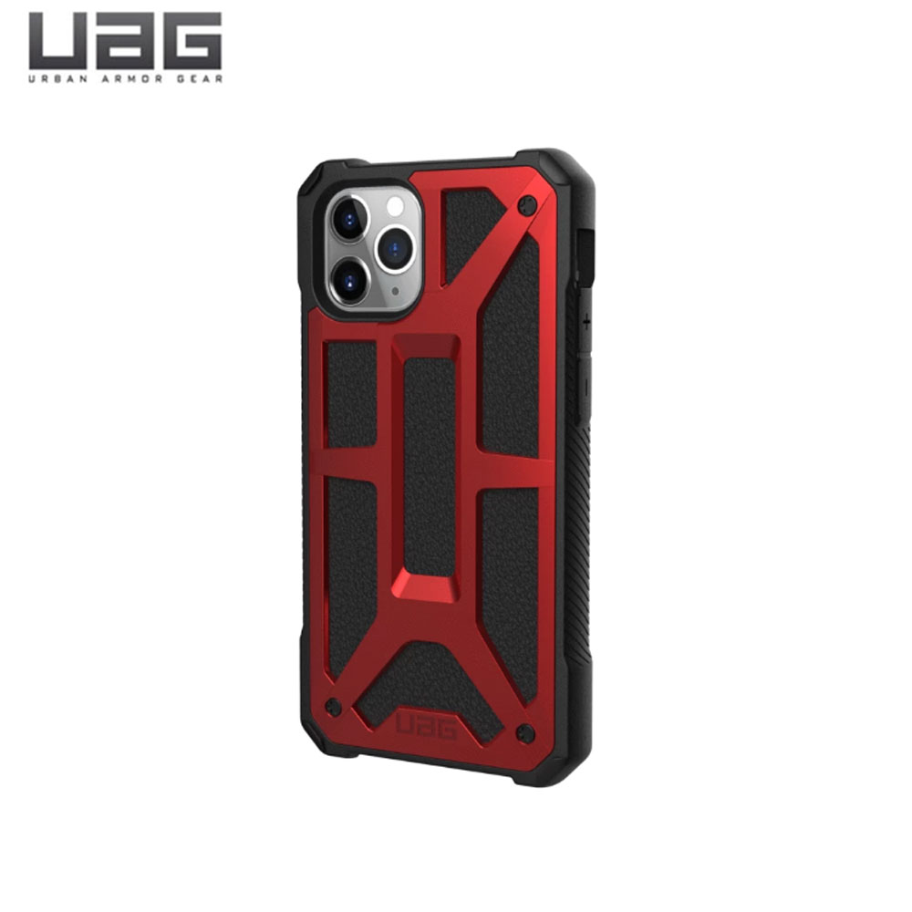 Picture of Apple iPhone 11 Pro 5.8 Case | UAG Monarch Series Drop Protection Case for Apple iPhone 11 Pro 5.8 (Crimson Red)