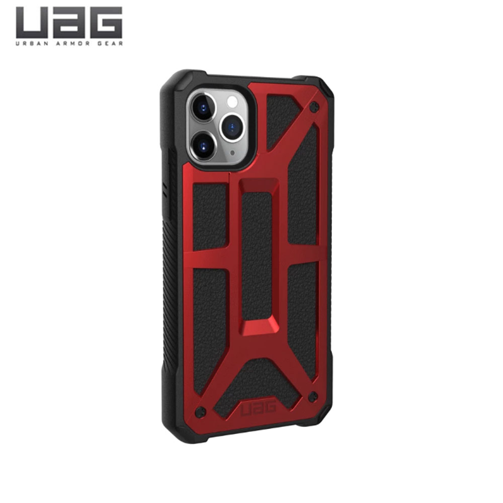 Picture of Apple iPhone 11 Pro 5.8 Case | UAG Monarch Series Drop Protection Case for Apple iPhone 11 Pro 5.8 (Crimson Red)