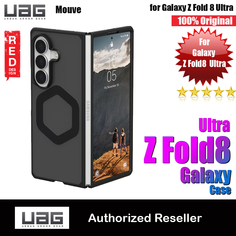 Picture of UAG Galaxy Z Fold 8 Ultra Case Mouve Slim Lightwight Protection Magnetic Case Cover Casing with Camera Protection Bezel Design (Ash) Samsung Galaxy Z Fold 8 Ultra- Samsung Galaxy Z Fold 8 Ultra Cases, Samsung Galaxy Z Fold 8 Ultra Covers, iPad Cases and a wide selection of Samsung Galaxy Z Fold 8 Ultra Accessories in Malaysia, Sabah, Sarawak and Singapore 