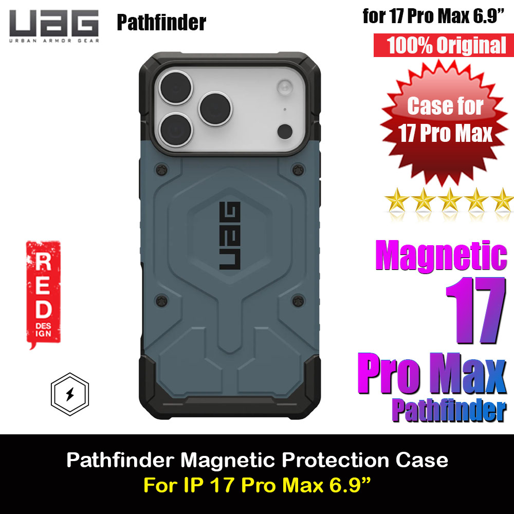 Picture of UAG Pathfinder Magsafe Compatible Drop Proof Case for iPhone 17 Pro Max 6.9 (Cloud Blue) Apple iPhone 17 Pro Max 6.9- Apple iPhone 17 Pro Max 6.9 Cases, Apple iPhone 17 Pro Max 6.9 Covers, iPad Cases and a wide selection of Apple iPhone 17 Pro Max 6.9 Accessories in Malaysia, Sabah, Sarawak and Singapore 