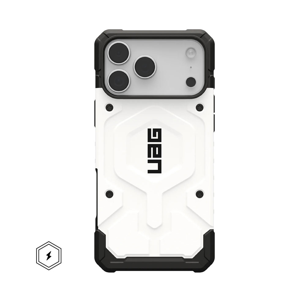 Picture of Apple iPhone 17 Pro Max 6.9 Case | UAG Pathfinder Magsafe Compatible Drop Proof Case for iPhone 17 Pro Max 6.9 (White)