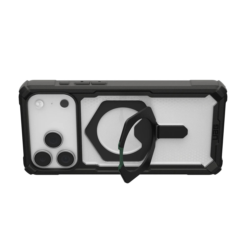 Picture of Apple iPhone 17 Pro Max 6.9 Case | UAG Plasma XTE Magsafe Drop Proof Shock Absorbing Drop Protection Case Kickstand Case for iPhone 17 Pro Max 6.9 (Black Clear)